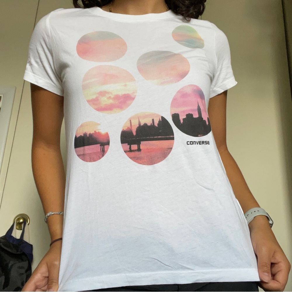 City Colorful Graphic T-shirt